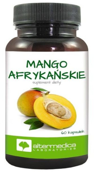 MANGO AFRYKAŃSKIE 60 KAPSUŁEK Zmniejszenie apetytu, Szczupła sylwetka