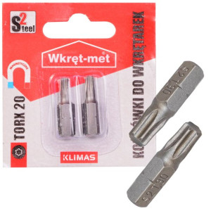 Końcówka Do Wkrętarek Torx-20 Tx-20s2 Wkręt-met 2 Szt/opak