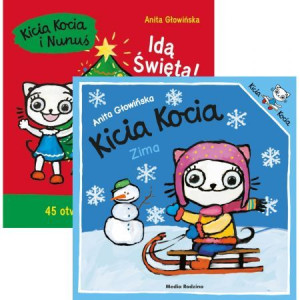 Pakiet: Kicia Kocia. Zima, Kicia Kocia i Nunuś.