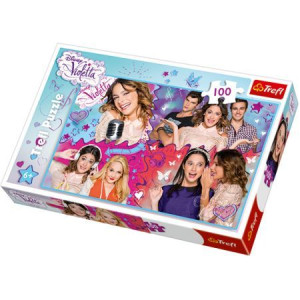 Puzzle 100 el. Zakręcony świat Violetty Trefl