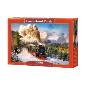 Puzzle 1000 el. Pociąg parowy Castorland