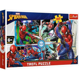 Puzzle 160 el. SpiderMan na ratunek. Spiderman