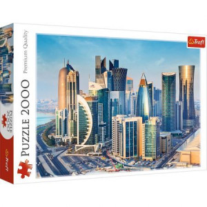 Puzzle 2000 el. Doha, Katar Trefl