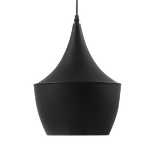 Lampa wisząca metalowa czarna FRASER