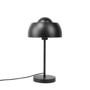 Lampa stołowa metalowa czarna SENETTE