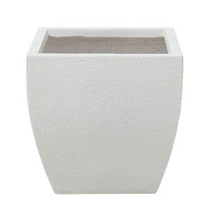 Doniczka 39 x 39 x 38 cm biała ORICOS