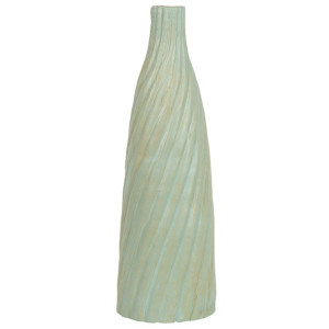 Wazon dekoracyjny ceramiczny 54 cm jasnozielony FLORENTIA