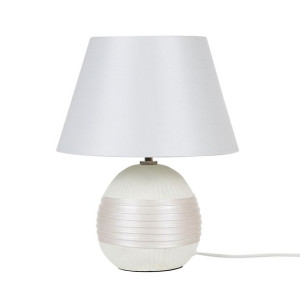 Lampka nocna ceramiczna kremowa SADO
