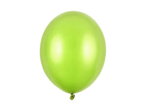 Balony Strong 30 Cm Metalizowane Limonkowe 100 Szt