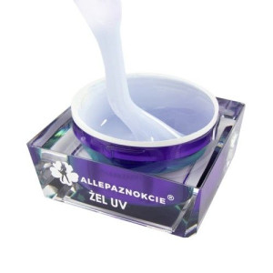 Allepaznokcie Żel Do Paznokci Budujący Jelly Manifest White 30Ml