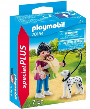Playmobil 70154 Mama z dzieckiem i psem