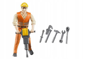 Bruder 60020 Figurka robotnika z akcesoriami