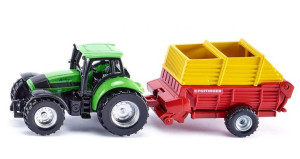 Siku 1676 Traktor z przyczepą Pottinger