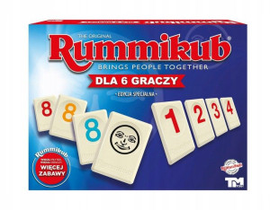 GRA RUMMIKUB XP dla 6 graczy!
