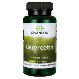 SWANSON Kwercetyna 475mg 60vcaps