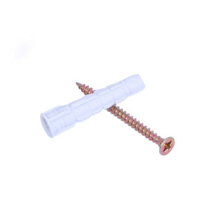 Kołek Uniwersalny Kw 6x50mm Z Wkrętem 3,5x60mm Wkręt-met 100szt