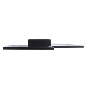 Lampa sufitowa LED metalowa czarna OKSU