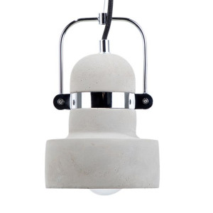 Lampa wisząca betonowa szara VERDE