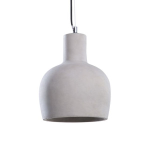 Lampa wisząca betonowa szara INNOKO