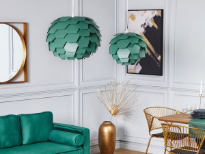 Lampa wisząca zielona SEGRE