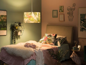 Lampa wisząca biała FLAMINGO