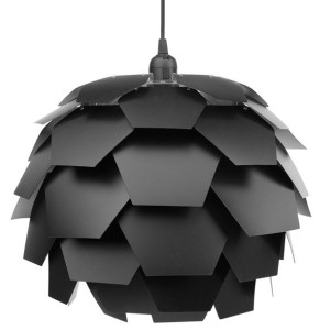 Lampa wisząca czarna SEGRE duża