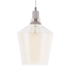 Lampa wisząca szklana złota SANTON