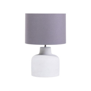 Lampka nocna betonowa szara BHIMA