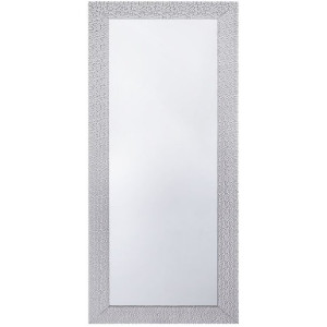 Lustro ścienne 50 x 130 cm srebrne MERVENT