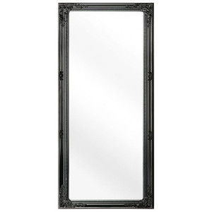 Lustro ścienne 50 x 130 cm czarne FOUGERES