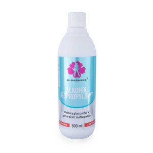 Alkohol izopropylowy Allepaznokcie 500 ml