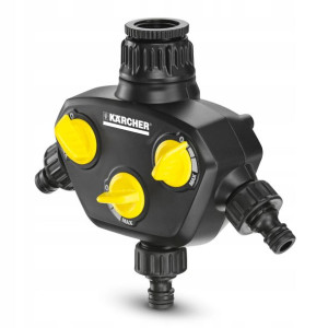 Rozdzielacz 3-drożny na kran Karcher z regulacją