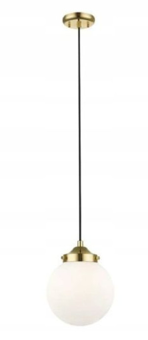 Lampa sufitowa wisząca Zuma Line RIANO złota 40W