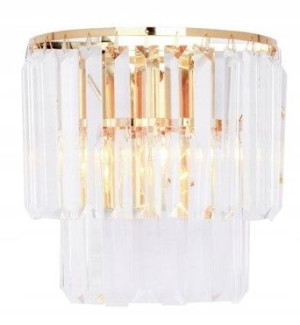 Lampa wisząca Zuma Line AMEDEO 17106/2W-GLD