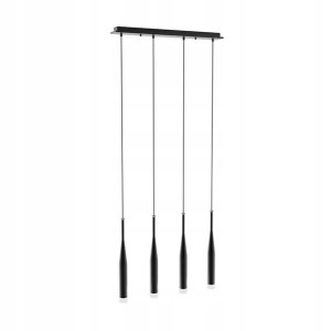 Lampa wisząca Zuma Line CONTE LED czarna 4 x 40W