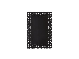 Lustro ścienne 60 x 90 cm srebrne PABU