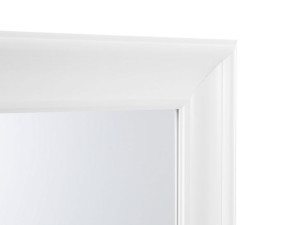 Lustro ścienne 60 x 90 cm białe LUNEL