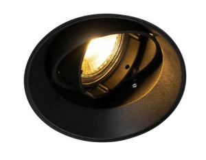 Spot Zuma Line ONEON Reflektorek sufitowy Czarny