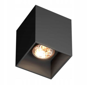 Lampa sufitowa spot Zuma Line SQUARE czarna 50W