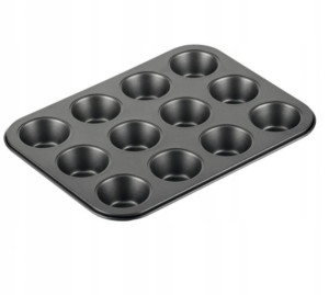 Forma do babeczek muffinek Tescoma 34x26 cm 12 szt