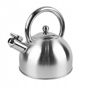 Czajnik stalowy Maestro 2,5L gaz indukcja srebrny