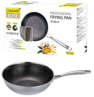 Patelnia Profesjonalna Maestro 28cm Indukcja Stal