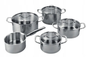 Zestaw garnków Gorenje CW09ES 9 elementów stal