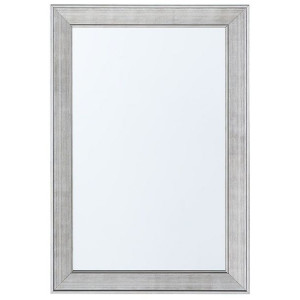 Lustro ścienne 61 x 91 cm srebrne BUBRY