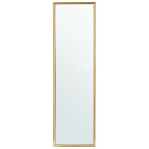 Lustro stojące 40 x 140 cm złote TORCY