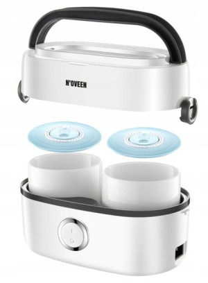 Elektryczny Lunch Box Noveen MLB810 1l 250W para