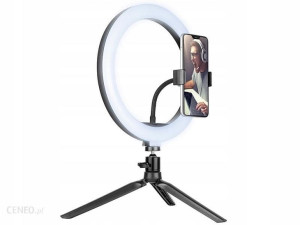 Lampa pierścieniowa TRACER RING 26 cm z statywem