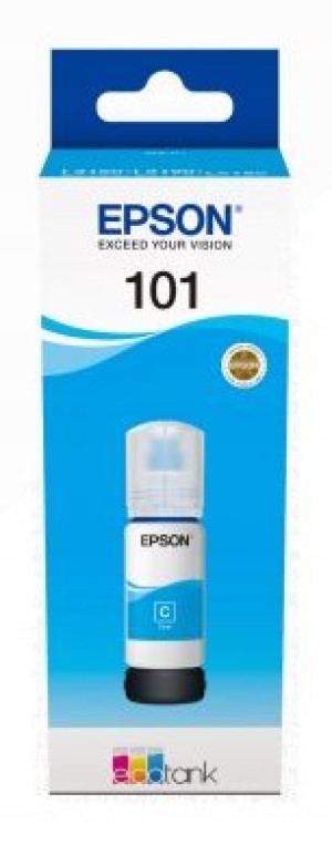 Atrament Epson C13T03V24A 101 Cyan Błękitny 70 ml