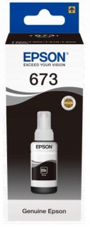 Atrament Epson C13T67314A 673 T6731 Czarny 70 ml