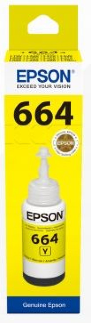 Atrament Epson C13T66444A 664 T664 Żółty 70 ml